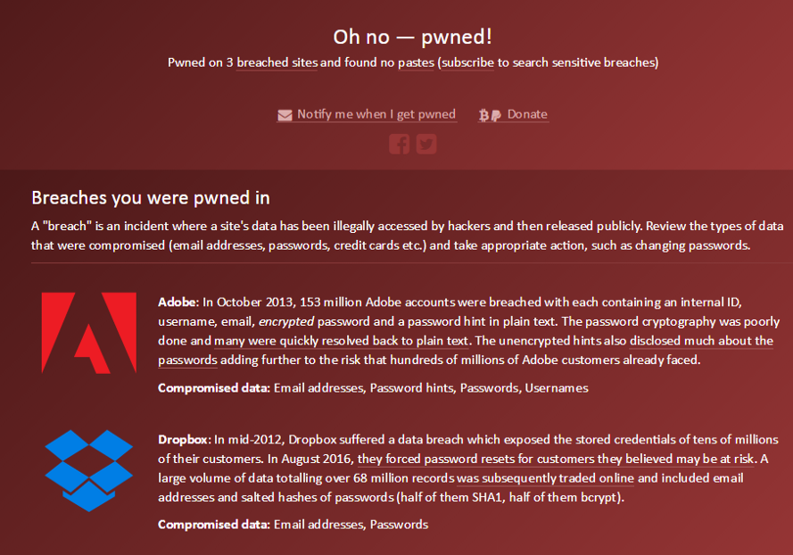 Take care of your confidential data, start with your passwords
